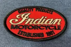 インディアンモーターサイクル刺繍パッチマジックテープタイプのサムネイル