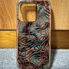 迷彩柄 iPhone用ソフトケース