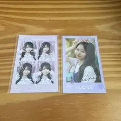 わ*＊様 イコラブ =LOVE ミニフォト 4カット 大谷映美里 セット