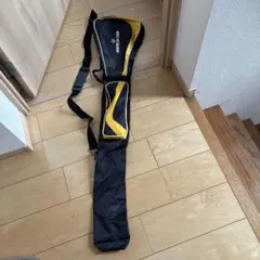 AMERICAN TOUR ゴルフクラブバッグ 黒/黄色