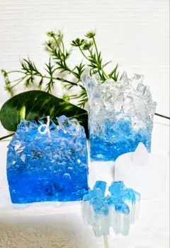 ♪キャンドル・キャンドルランタン・ボタニカル・ハーバリウム・プルー・フローズン♪