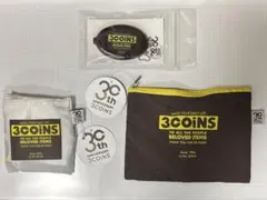 30周年レジ袋風エコバッグS/30周年フラットポーチ/30周年スリコインケースのサムネイル