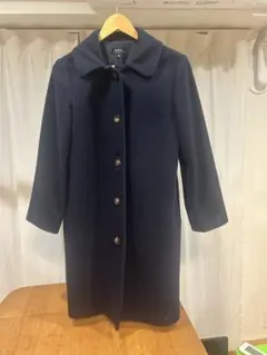 A.P.C. ネイビー ロングコート サイズ36