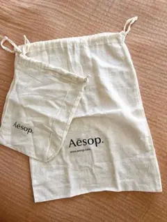 イソップ　Aesop 袋　大小一枚ずつセット