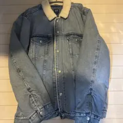 GAP デニムジャケット XL ボア襟