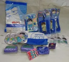 セット おそ松さん　カラ松　まとめ売り　エコバッグ アクリルキーホルダー等