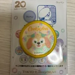 ダッフィー&フレンズ　20周年　ワッペン