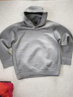 グレー フード付き パーカー