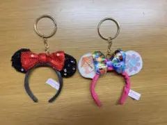 カチューシャキーチェーン　ミニースパンコール＆イッツ・ア・スモールワールド