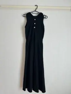 Rady ノースリーブ ロングワンピース ブラック