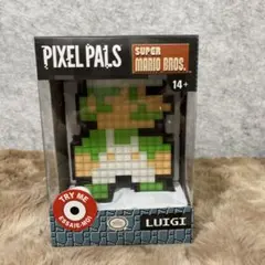 ルイージ PIXEL PALS フィギュア 光るLEDライト付