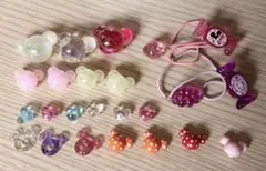ディズニー ビーズヘアゴム まとめ ハンドメイド