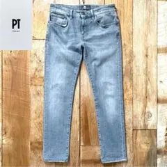 【美品】PT TORINO SWING テーパード デニム パンツ 31 グレーのサムネイル