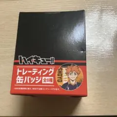 「ハイキュー!! トレーディング缶バッジ」　BOX