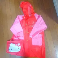ハローキティ レインコート 100サイズ