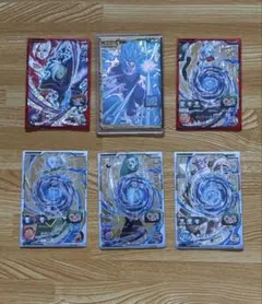 スーパードラゴンボールヒーローズ（SDBH）のカード6枚セット