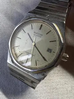 RICOH QUARTZ 10BAR 80年代 オクタゴン腕時計のサムネイル