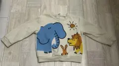 動物イラスト トレーナー 80サイズ