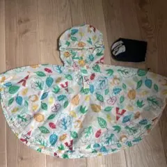 mont-bell モンベル キッズ80-95 レインポンチョ