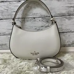 美品　ケイトスペード　トートバッグ　ショルダー　2WAY　ホーボー　レザー