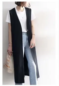 ロングジレ ジレ