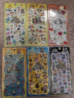 s*様 プチドロップステッカー　ディズニー　6️⃣枚セット