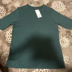 UNIQLO ダークグリーン 半袖Tシャツ L