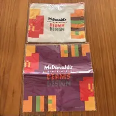 マクドナルド　2025 福袋　ポーチ　クロス　2点セット　ラスト
