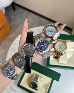 rolex 自動巻き時計 セット 6点