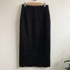 BEAUTY&YOUTH ラメニット タイトスカート ブラック