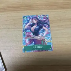 ワンピースカード　ニコ・ロビン　交流会プロモ　P-111