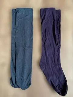 膝下丈　ストッキング　2足セット　無印良品