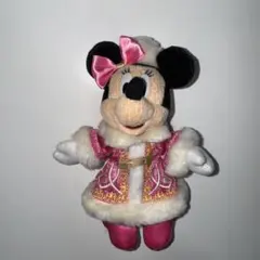 ディズニー クリスマス ぬいぐるみバッジ ミニー 2014