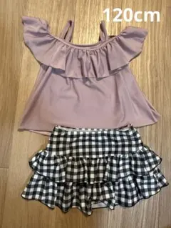 devirock 120cm 女児水着セットアップ