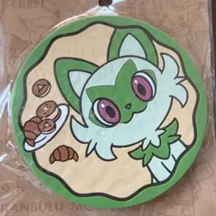 ポケモンカフェ　Pokemon Cafe ラバーコースター　ニャオハ