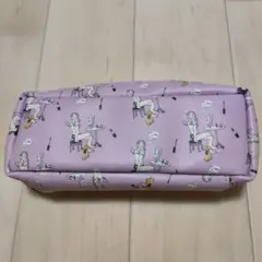 ポーチ ピンク 仕切りあり