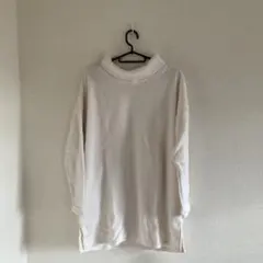 LIVETION アイボリー 長袖フリース L tndm-43