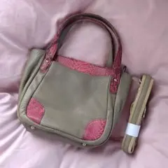 本革 ハンドバッグ ショルダーバッグ クロコダイル