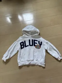 Bluey パーカー キッズ ホワイト