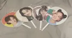 NiziU リオ 初期 うちわ4点セット