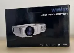 ☆WIMIUS W1 LEDプロジェクター 本体・収納バッグセット - メルカリ