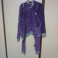 BABYDOLL 大人ベロアセットアップ 紫