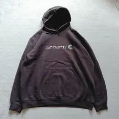 カーハート フーディー 長袖 大きいサイズ ブラウン XＬ パーカー