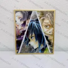 鬼滅の刃 無限城編 WEBSHOPくじ アクリル色紙　　しのぶ　義勇　不死川②