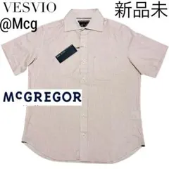 新品未 VESVIO@McG マックラガー ピンスト ニット ジャージ シャツのサムネイル