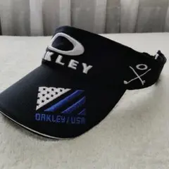OAKLEY ゴルフ バイザー USAロゴ ブラックのサムネイル