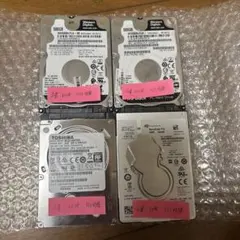 500GB HDD 4台 WD Black×2 Seagate TOSHIBA 500GB HDD 4台 WD Black×2 Seagate TOSHIBA - メルカリ