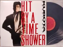 ●久保田利伸 タイムシャワーに射たれて★12インチ★1986年リリース★880D