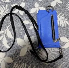 ajew 青いスマホショルダーストラップ
