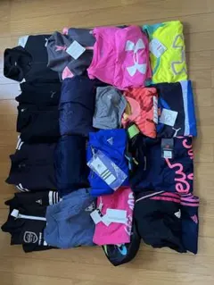 スポーツウェア　ブランド サイズいろいろ　まとめ売り　新品タグ付き多数